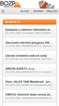 Mobile Screenshot of bozpprofi.cz